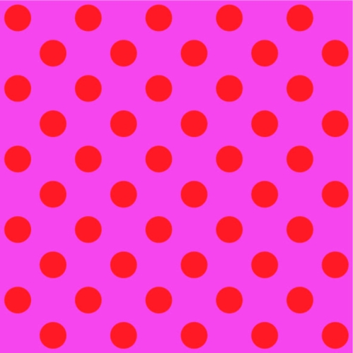Tula Pink - True Colors - Pom Poms - Dots - Peony